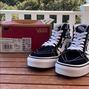 Classic Vans Sk8-Hi Reissue (skulls)